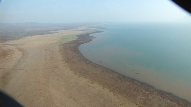Image 14: After: Shoreline Status adjoining the Floodplain Grassland habitats around the PGR / September 2015