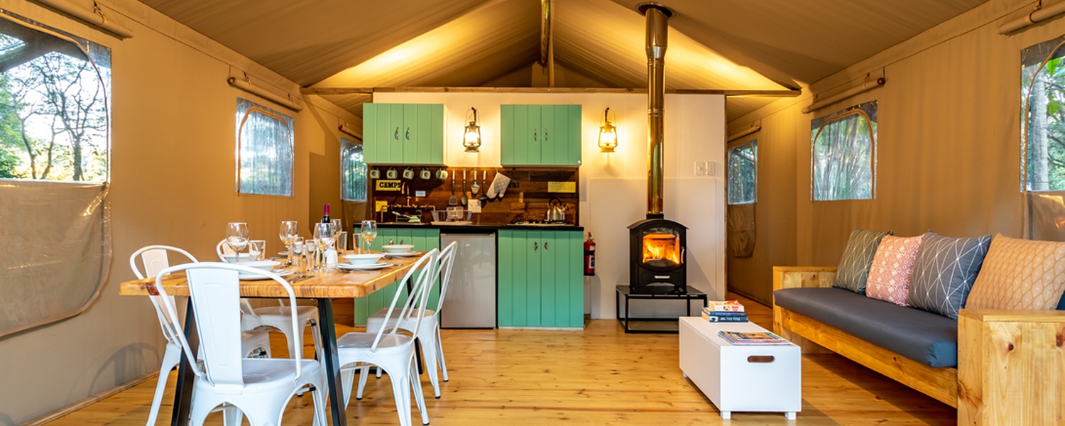AfriCamps glamping tent
